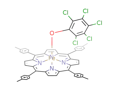 meso-tetra(p-tolyl)porphinatoiron(III) pentachlorophenoxide