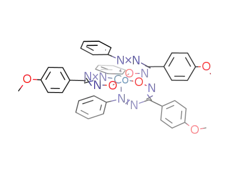 tris(benzeneazo-p-anisoylaldoximato)-cobalt(III)