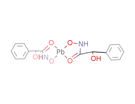 Pb(II) (mandelohydroxamic acid)2
