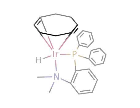 {HIr(cyclo-octa-1,5-diene)(o-(diphenylphosphino)-N,N-dimethyl aniline)}