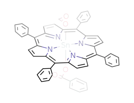 Sn{((C<sub>6</sub>H<sub>5</sub>)CC<sub>4</sub>H<sub>2</sub>N)4}(OCOH)(OCOC<sub>6</sub>H<sub>5</sub>)