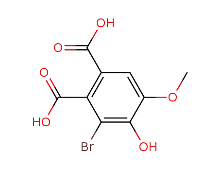 3-bromo-4-hydroxy-5-methoxy-phthalic acid