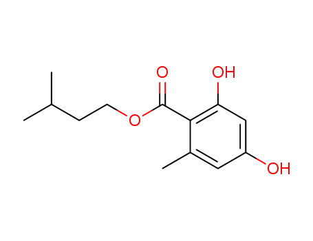 2,4-dihydroxy-6-methyl-benzoic acid isopentyl ester
