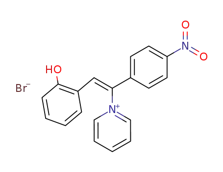 1-(2'-hydroxy-4-nitro-stilben-α-yl)-pyridinium; bromide