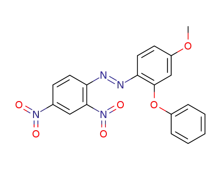 (2,4-dinitro-phenyl)-(4-methoxy-2-phenoxy-phenyl)-diazene