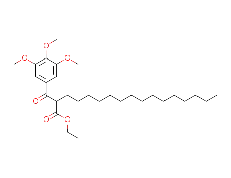 2-(3,4,5-trimethoxy-benzoyl)-heptadecanoic acid ethyl ester