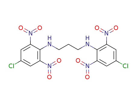 <i>N</i>,<i>N</i>'-bis-(4-chloro-2,6-dinitro-phenyl)-propanediyldiamine