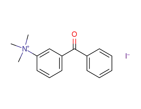 Molecular Structure of 32685-65-7 (3-benzoyl-tri-<i>N</i>-methyl-anilinium; iodide)