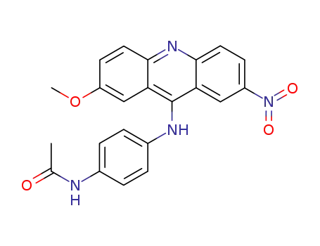 acetic acid-[4-(2-methoxy-7-nitro-acridin-9-ylamino)-anilide]