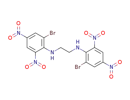 <i>N</i>,<i>N</i>'-bis-(2-bromo-4,6-dinitro-phenyl)-ethylenediamine