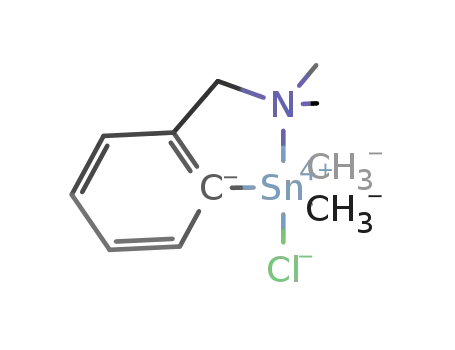 [2-(N,N-dimethylaminomethyl)phenyl]dimethyltin(IV) chloride