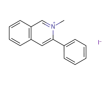 Isoquinolinium, 2-methyl-3-phenyl-, iodide