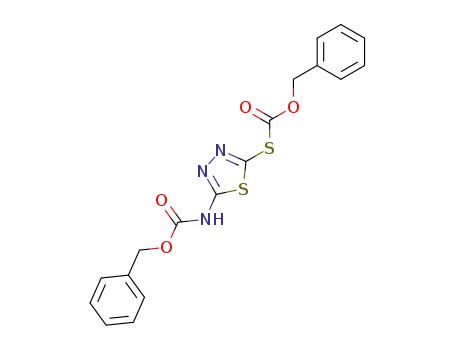 benzyloxycarbonylamino-benzyloxycarbonylmercapto-[1,3,4]thiadiazole