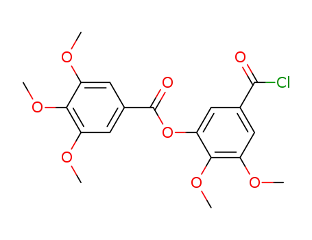 3,4-dimethoxy-5-(3,4,5-trimethoxy-benzoyloxy)-benzoyl chloride