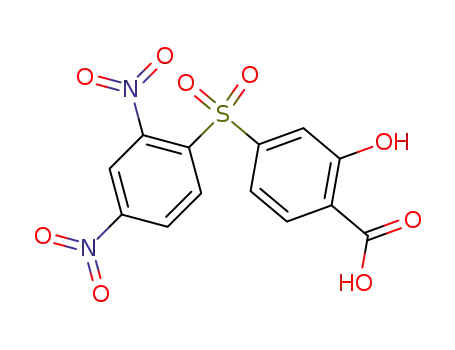 4-(2,4-dinitro-benzenesulfonyl)-2-hydroxy-benzoic acid