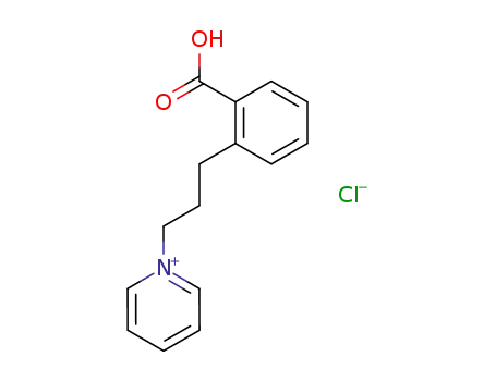 1-[3-(2-carboxy-phenyl)-propyl]-pyridinium; chloride