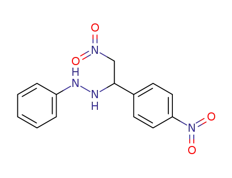 <i>N</i>-[2-nitro-1-(4-nitro-phenyl)-ethyl]-<i>N</i>'-phenyl-hydrazine