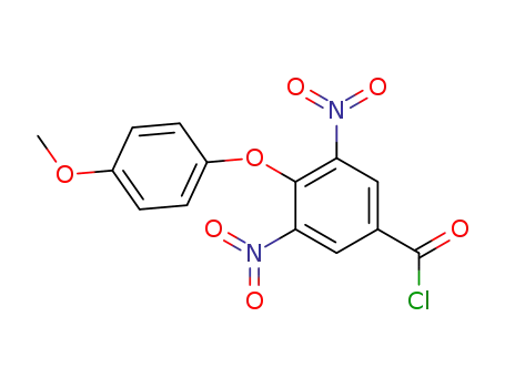 4-(4-methoxy-phenoxy)-3,5-dinitro-benzoyl chloride