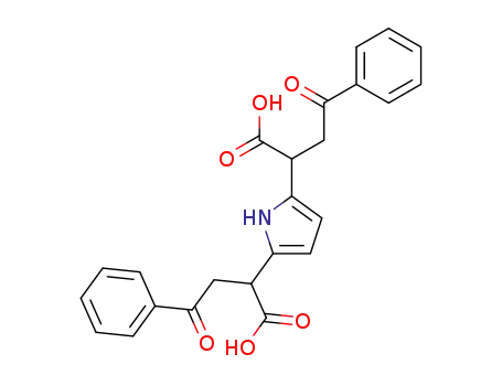 4,4'-dioxo-4,4'-diphenyl-2,2'-pyrrole-2,5-diyl-di-butyric acid