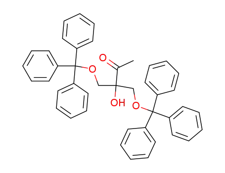 3-hydroxy-4-trityloxy-3-trityloxymethyl-butan-2-one