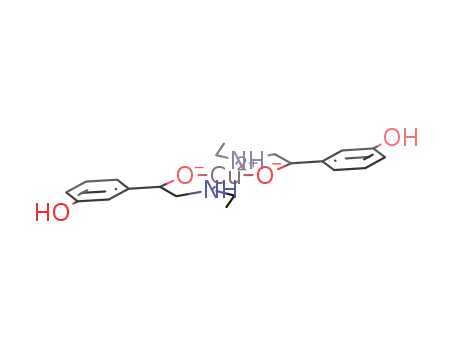 Molecular Structure of 307975-81-1 (Cu(α-[(etylamino)methyl]-3-hydroxy-benzenemethanol)2)