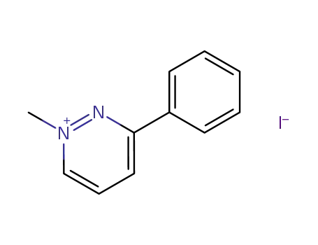 1-methyl-3-phenyl-pyridazinium; iodide