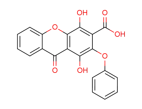 1,4-dihydroxy-9-oxo-2-phenoxy-xanthene-3-carboxylic acid