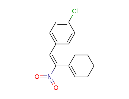 (<i>E</i>)-2-(4-chloro-phenyl)-1-cyclohex-1-enyl-1-nitro-ethene