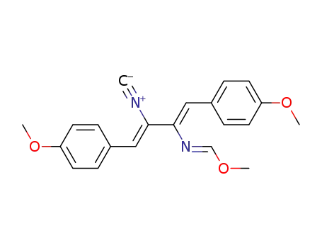 2-isocyano-3-methoxymethylenamino-1,4-bis-(4-methoxy-phenyl)-buta-1,3-diene