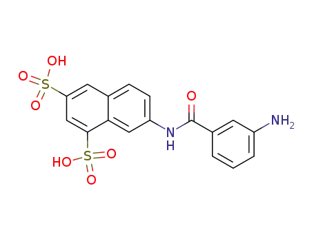 7-(3-amino-benzoylamino)-naphthalene-1,3-disulfonic acid