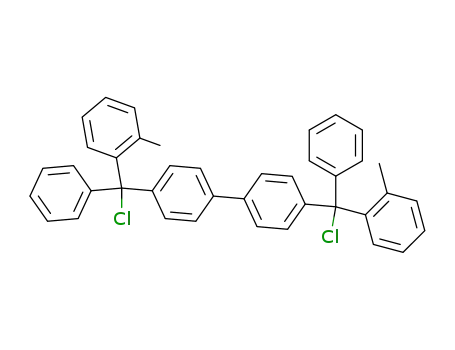 4,4'-bis-(α-chloro-2-methyl-benzhydryl)-biphenyl