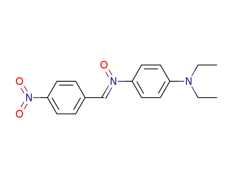 Molecular Structure of 109591-58-4 (4-nitro-benzaldehyde-[<i>N</i>-(4-diethylamino-phenyl)-oxime ])
