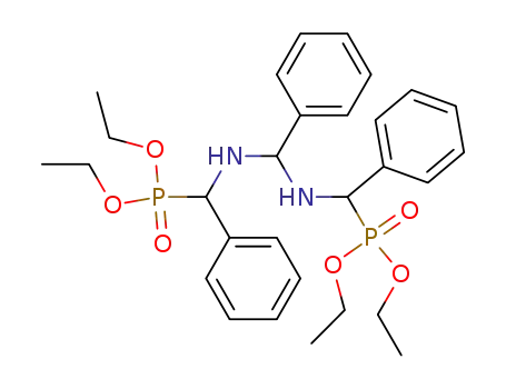 <i>N</i>,<i>N</i>'-bis-(α-diethoxyphosphoryl-benzyl)-benzylidenediamine