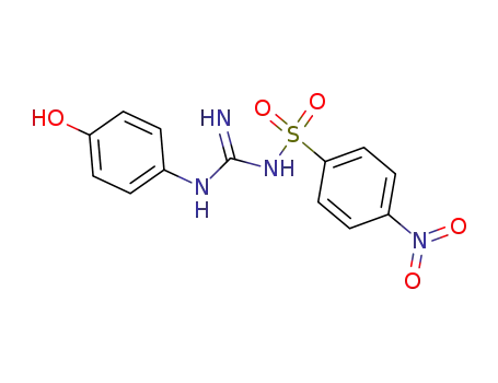 <i>N</i>-(4-hydroxy-phenyl)-<i>N</i>'-(4-nitro-benzenesulfonyl)-guanidine