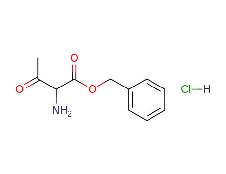 Butanoic acid, 2-amino-3-oxo-, phenylmethyl ester, hydrochloride