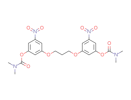 1,3-bis-(3-dimethylcarbamoyloxy-5-nitro-phenoxy)-propane