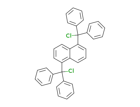 1,5-bis-(α-chloro-benzhydryl)-naphthalene