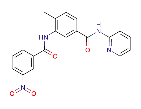 4-methyl-3-(3-nitro-benzoylamino)-benzoic acid-[2]pyridylamide