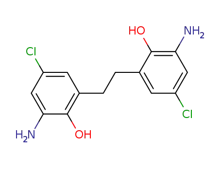 3,3'-diamino-5,5'-dichloro-bibenzyl-2,2'-diol