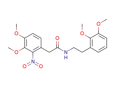 (3,4-dimethoxy-2-nitro-phenyl)-acetic acid-(2,3-dimethoxy-phenethylamide)