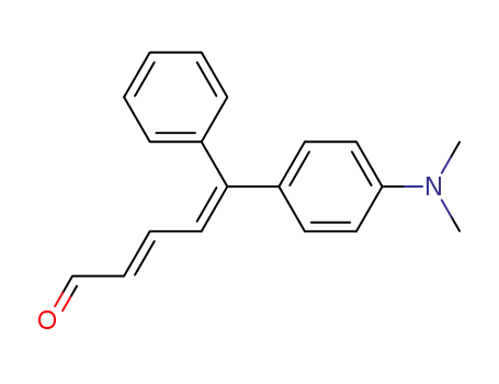 5-(4-dimethylamino-phenyl)-5-phenyl-penta-2,4-dienal