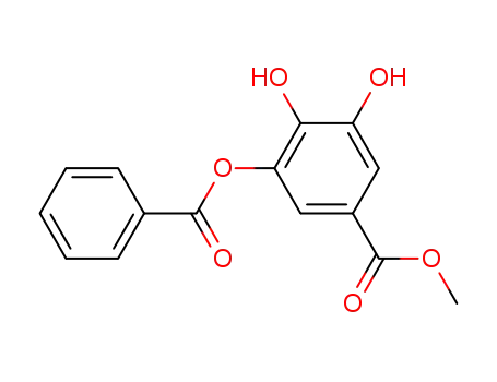 3-benzoyloxy-4,5-dihydroxy-benzoic acid methyl ester