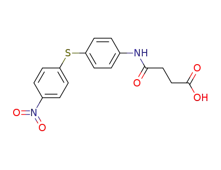 <i>N</i>-[4-(4-nitro-phenylsulfanyl)-phenyl]-succinamic acid