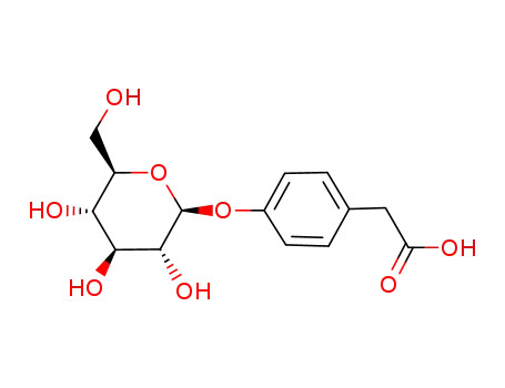 4-(β-D-glucopyranosyloxy)benzylacetic acid