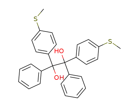 1,2-bis-(4-methylsulfanyl-phenyl)-1,2-diphenyl-ethane-1,2-diol
