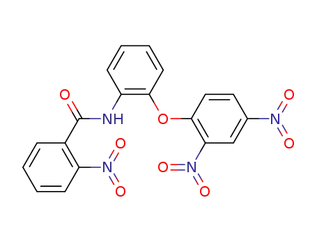 2-nitro-benzoic acid-[2-(2,4-dinitro-phenoxy)-anilide]