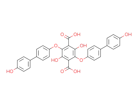 2,5-dihydroxy-3,6-bis-(4'-hydroxy-biphenyl-4-yloxy)-terephthalic acid