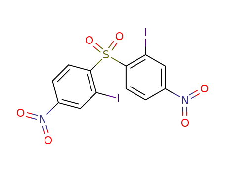 bis-(2-iodo-4-nitro-phenyl)-sulfone