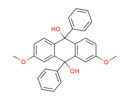 2,7-dimethoxy-9,10-diphenyl-9,10-dihydro-anthracene-9,10-diol