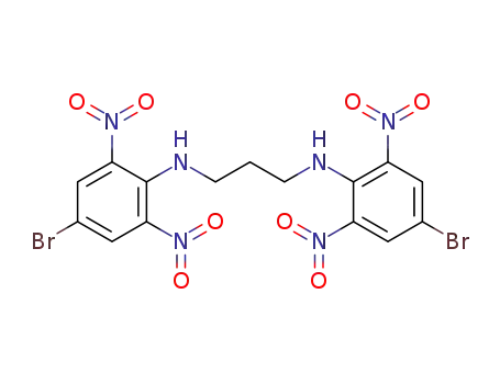 <i>N</i>,<i>N</i>'-bis-(4-bromo-2,6-dinitro-phenyl)-propanediyldiamine